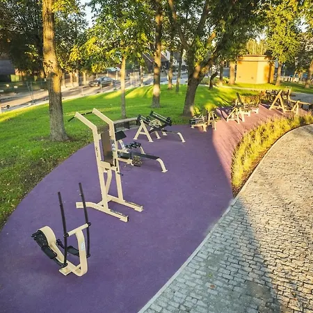 With Private Yard In Zaliakalnis