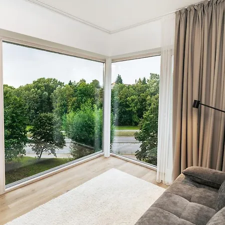 Ferienhaus Modern Cosy W Views & Workspace Kaunas
